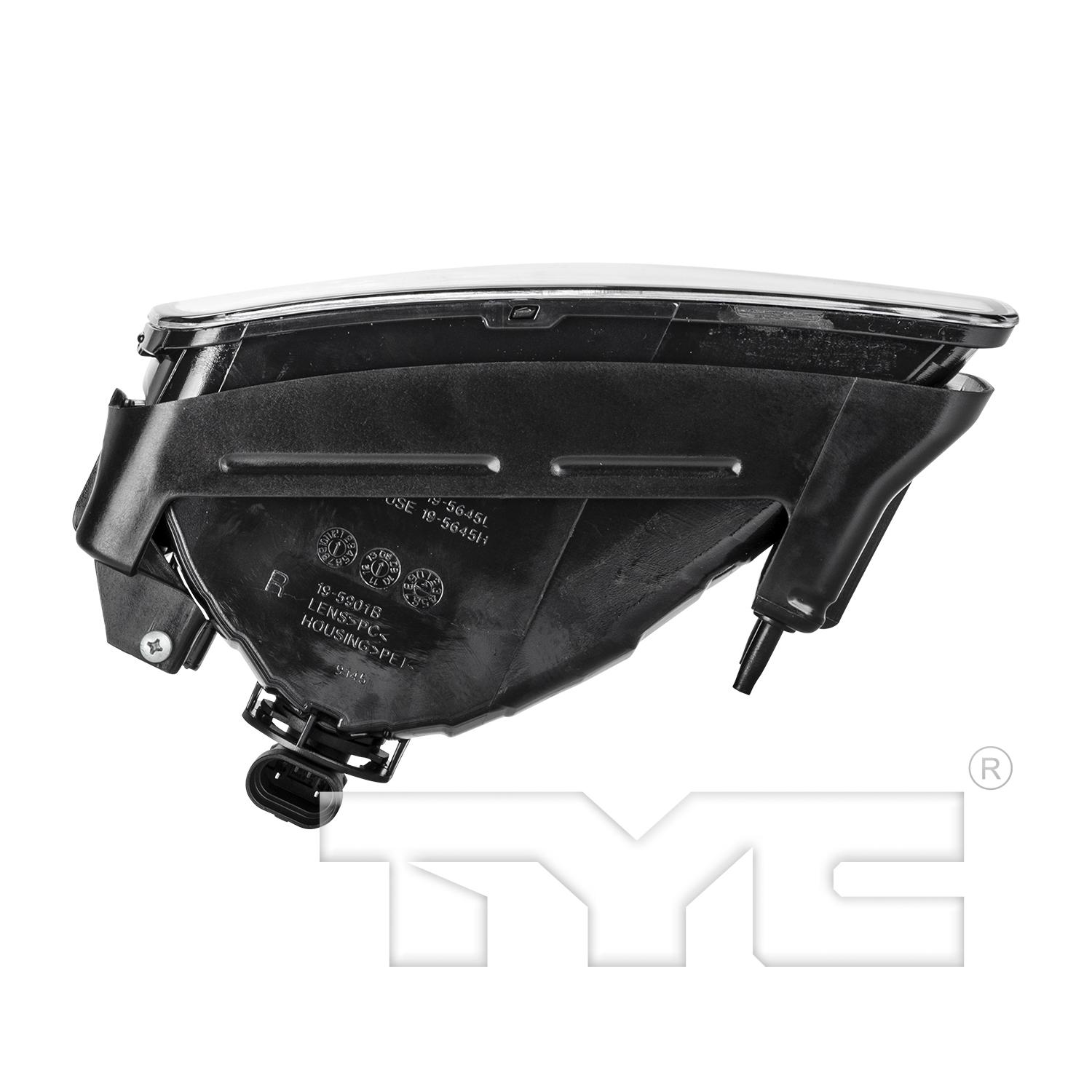 TYC 195901001 - Fog Light Assembly TYC 195901001 Fog Light Assembly product image 6 of 6