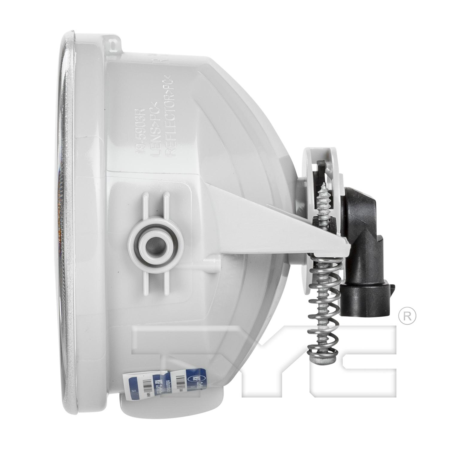 TYC 195903001 Fog Light Assembly product image 4 of 6