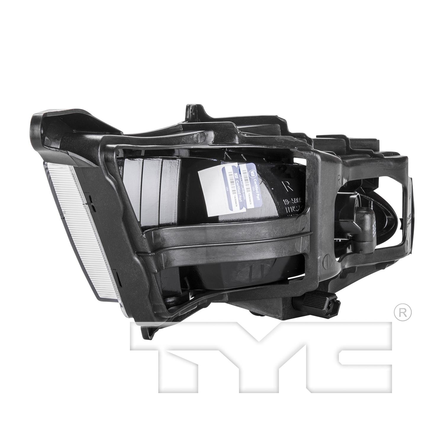 TYC 19590900 - Fog Light Assembly TYC 19590900 Fog Light Assembly product image 4 of 6