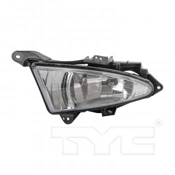 2010 Hyundai Elantra Fog Light Assembly Left TYC 19591000 image 1 of 4