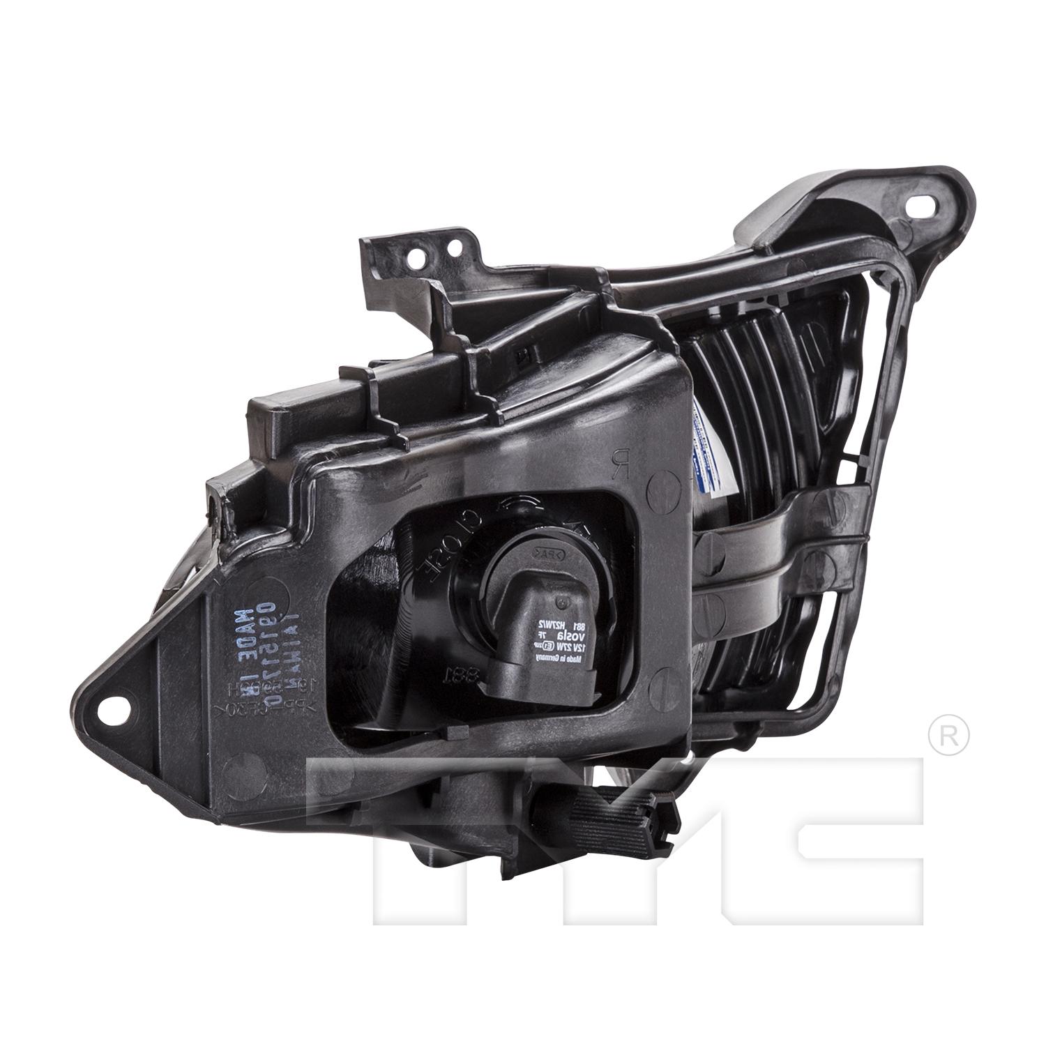 TYC 19591000 - Fog Light Assembly TYC 19591000 Fog Light Assembly product image 2 of 6