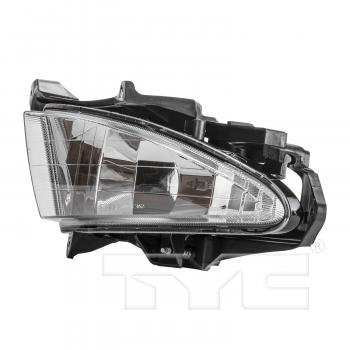 2010 Hyundai Elantra Fog Light Assembly Left TYC 19591000 image 3 of 4