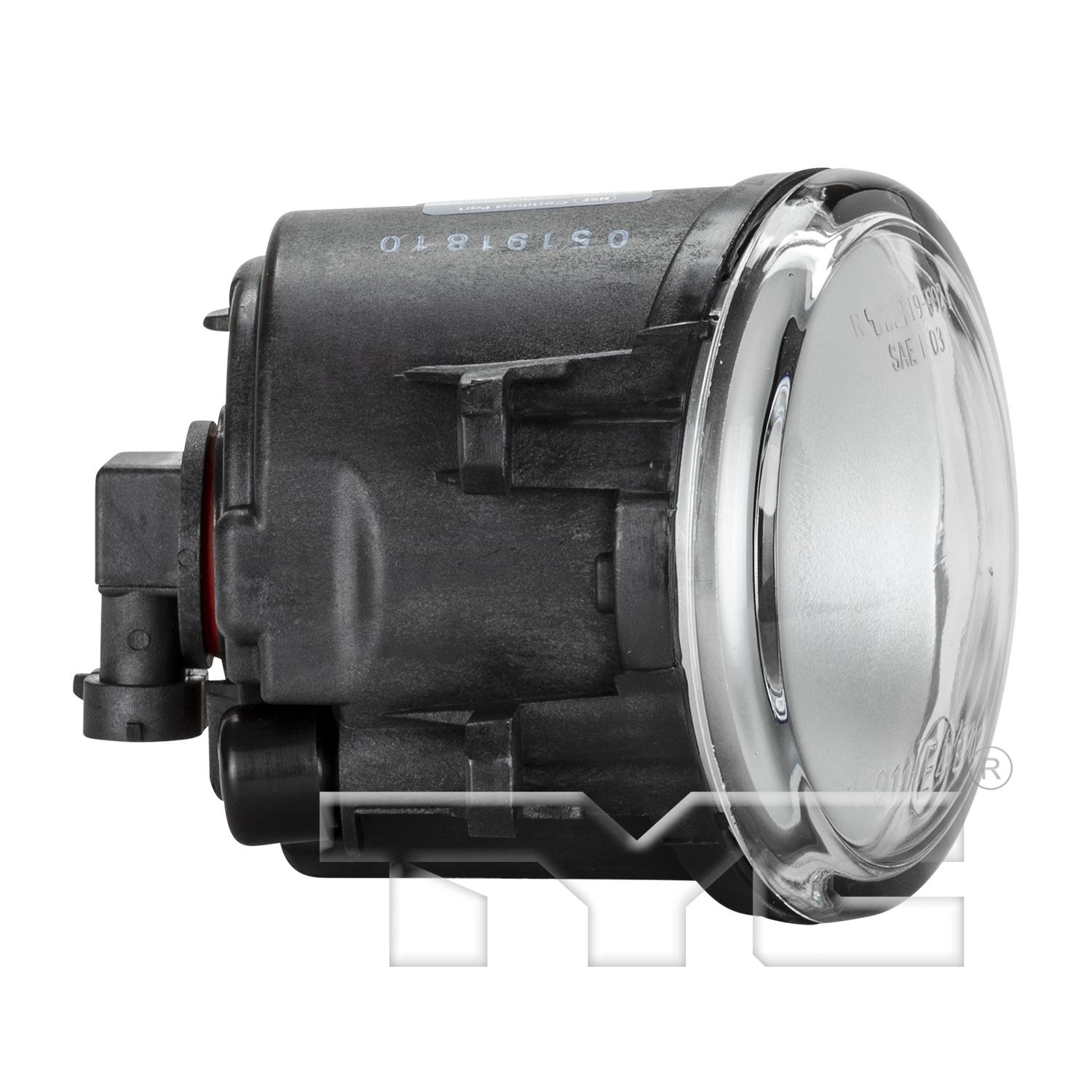 TYC 195921001 - Fog Light Assembly TYC 195921001 Fog Light Assembly product image 3 of 6