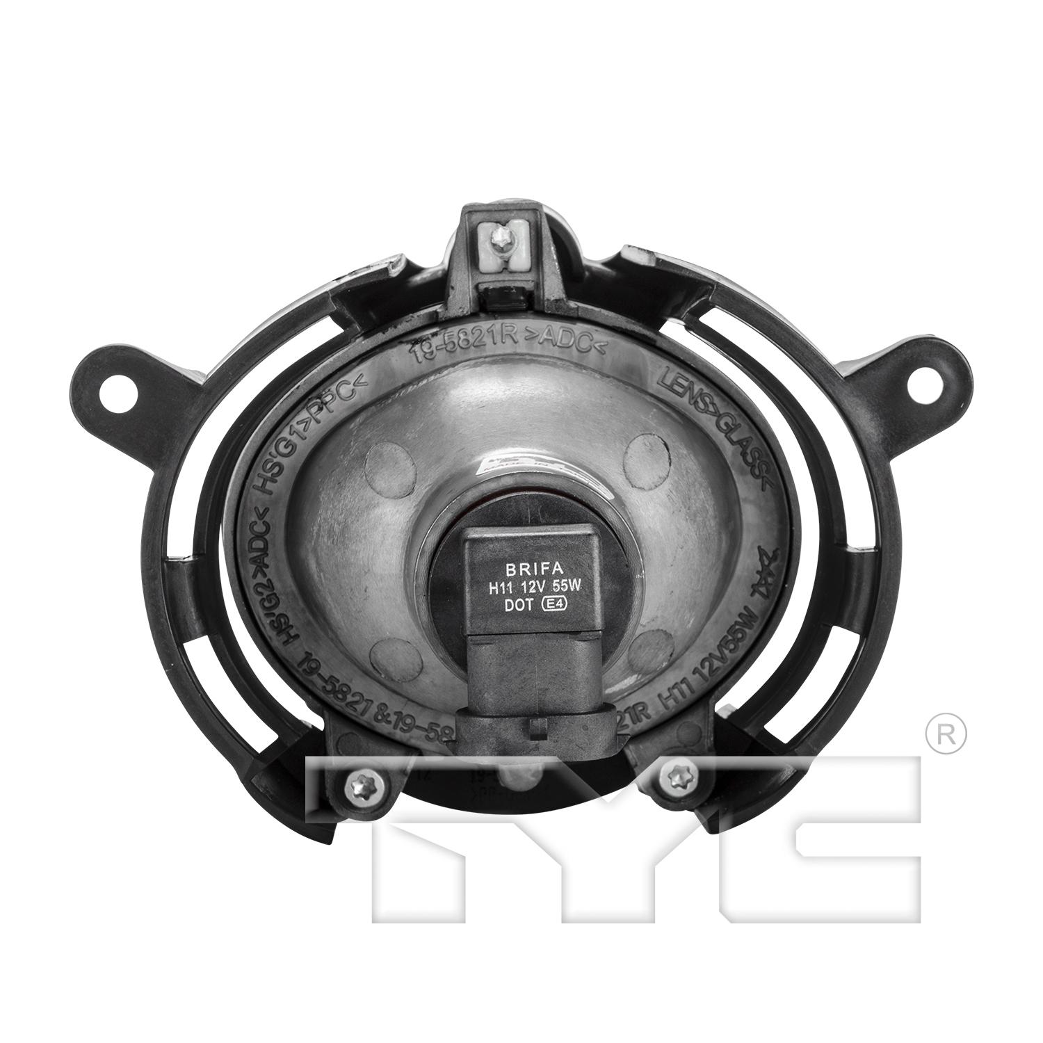 TYC 19593100 - Fog Light Assembly TYC 19593100 Fog Light Assembly product image 2 of 6