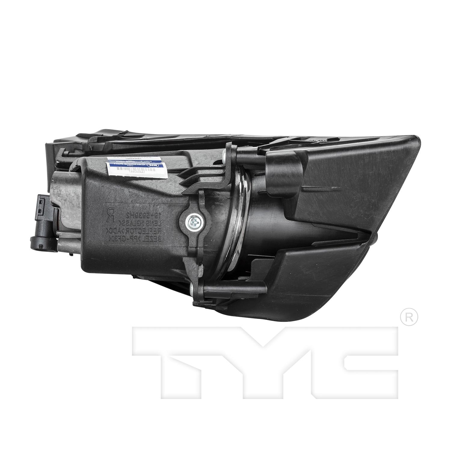 TYC 195940001 - Fog Light Assembly TYC 195940001 Fog Light Assembly product image 4 of 6