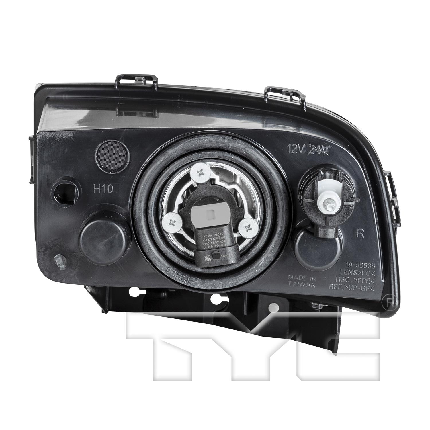 TYC 195953001 - Fog Light Assembly TYC 195953001 Fog Light Assembly product image 2 of 6