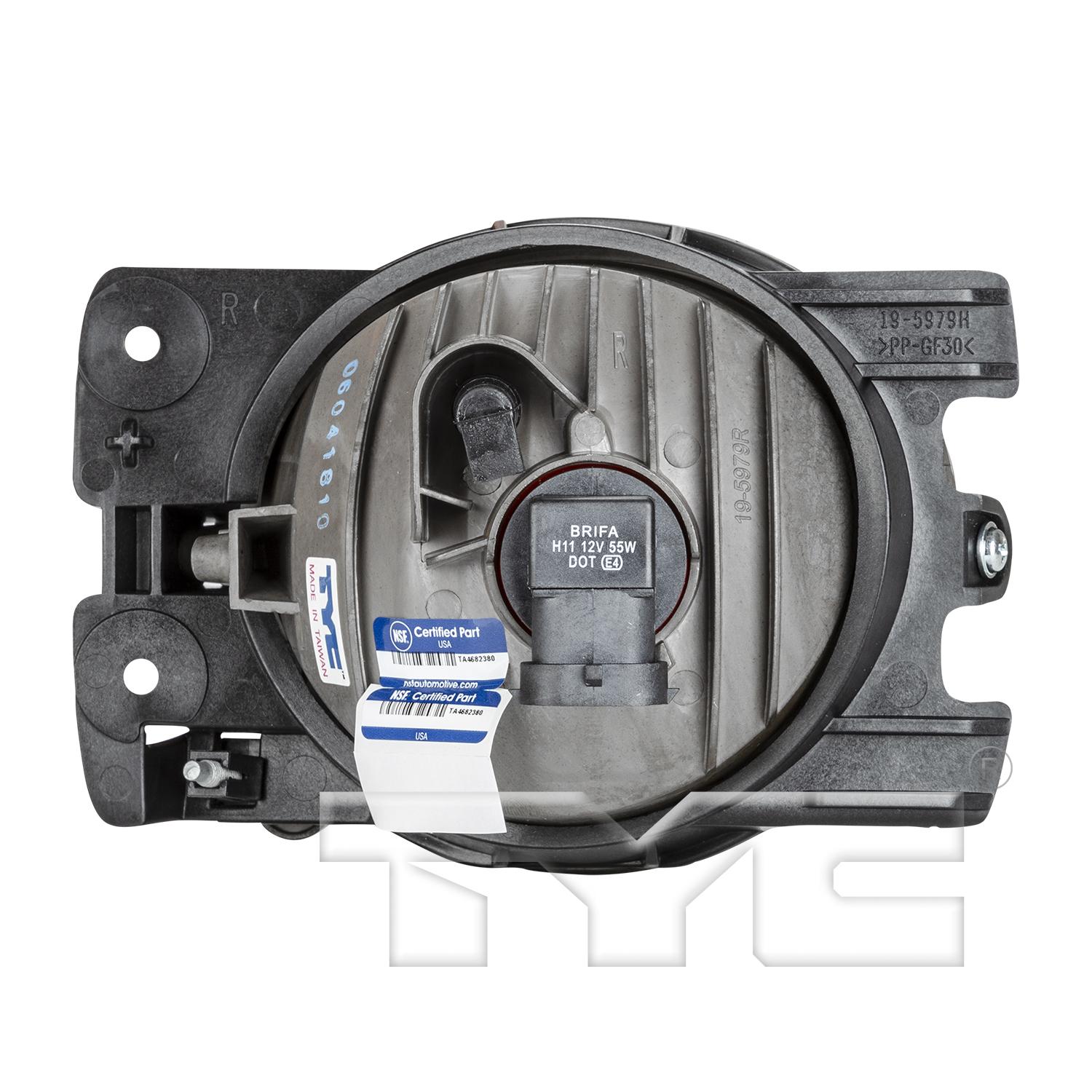 TYC 195979001 - Fog Light Assembly TYC 195979001 Fog Light Assembly product image 2 of 6