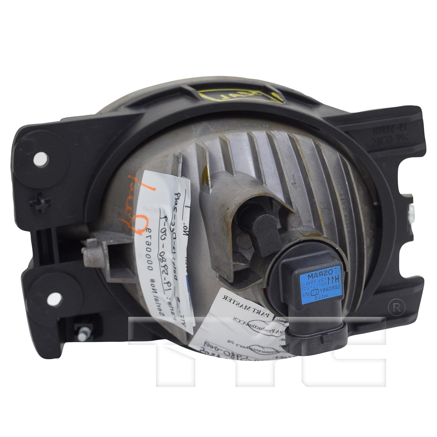 TYC 195979009 - Fog Light Assembly TYC 195979009 Fog Light Assembly product image 2 of 6