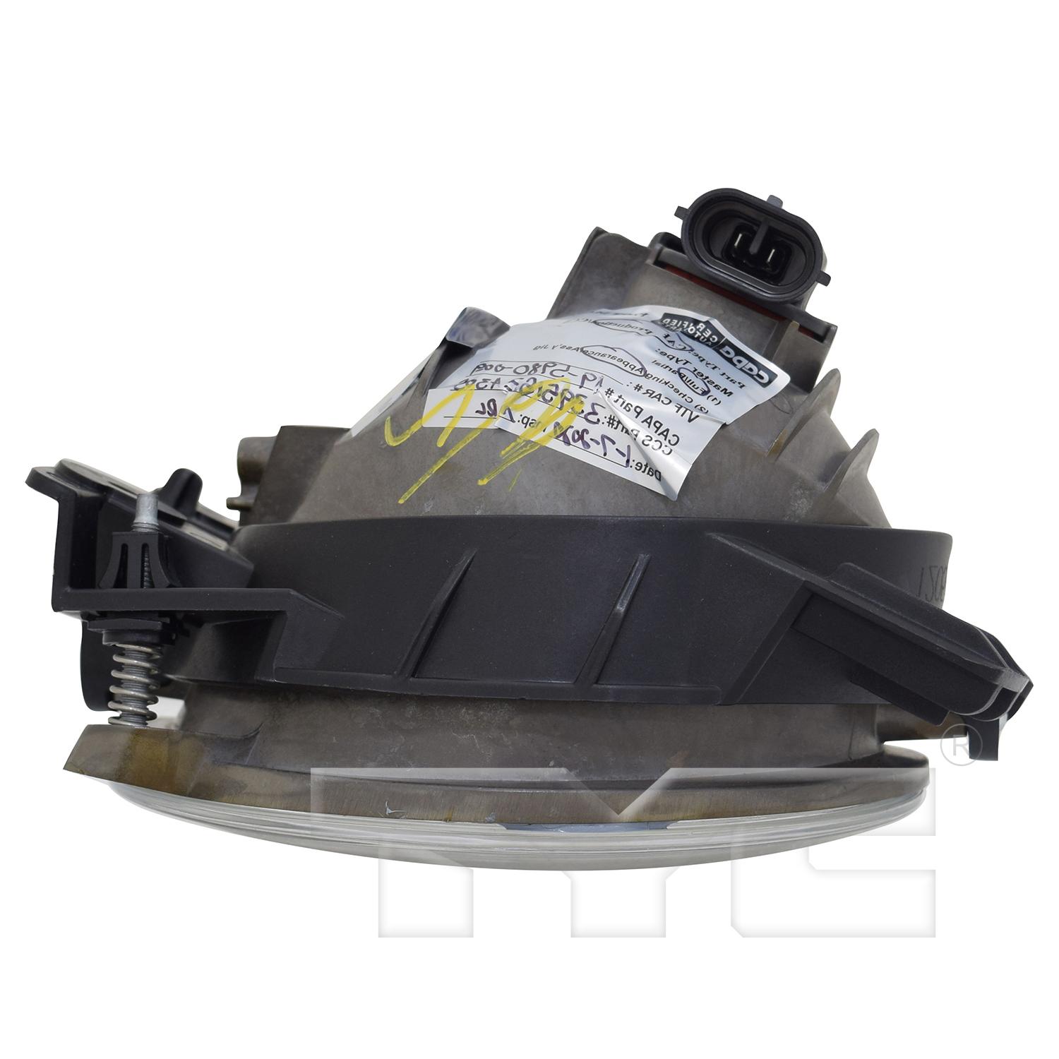 TYC 195979009 - Fog Light Assembly TYC 195979009 Fog Light Assembly product image 6 of 6