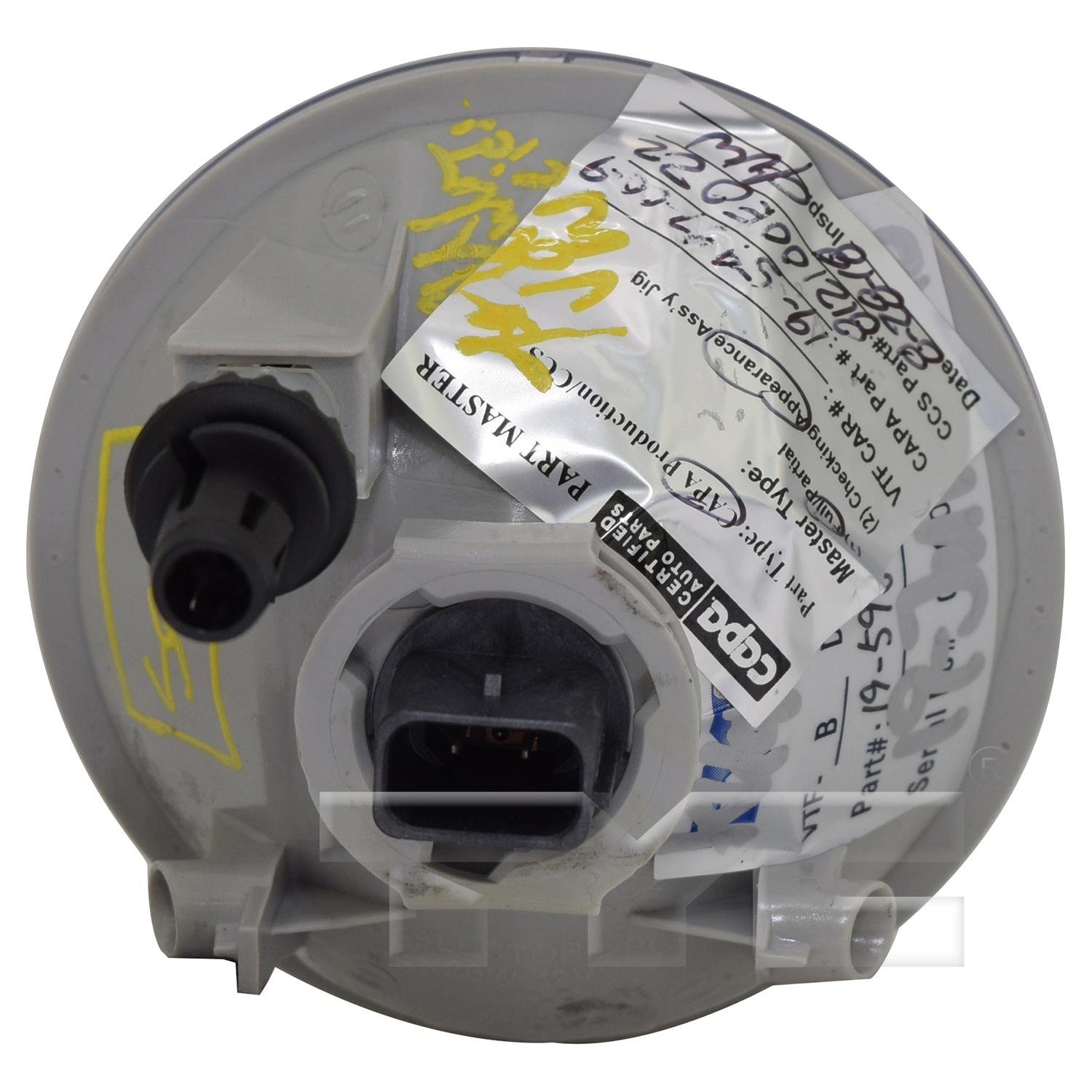 TYC 195987009 Fog Light Assembly product image 2 of 6