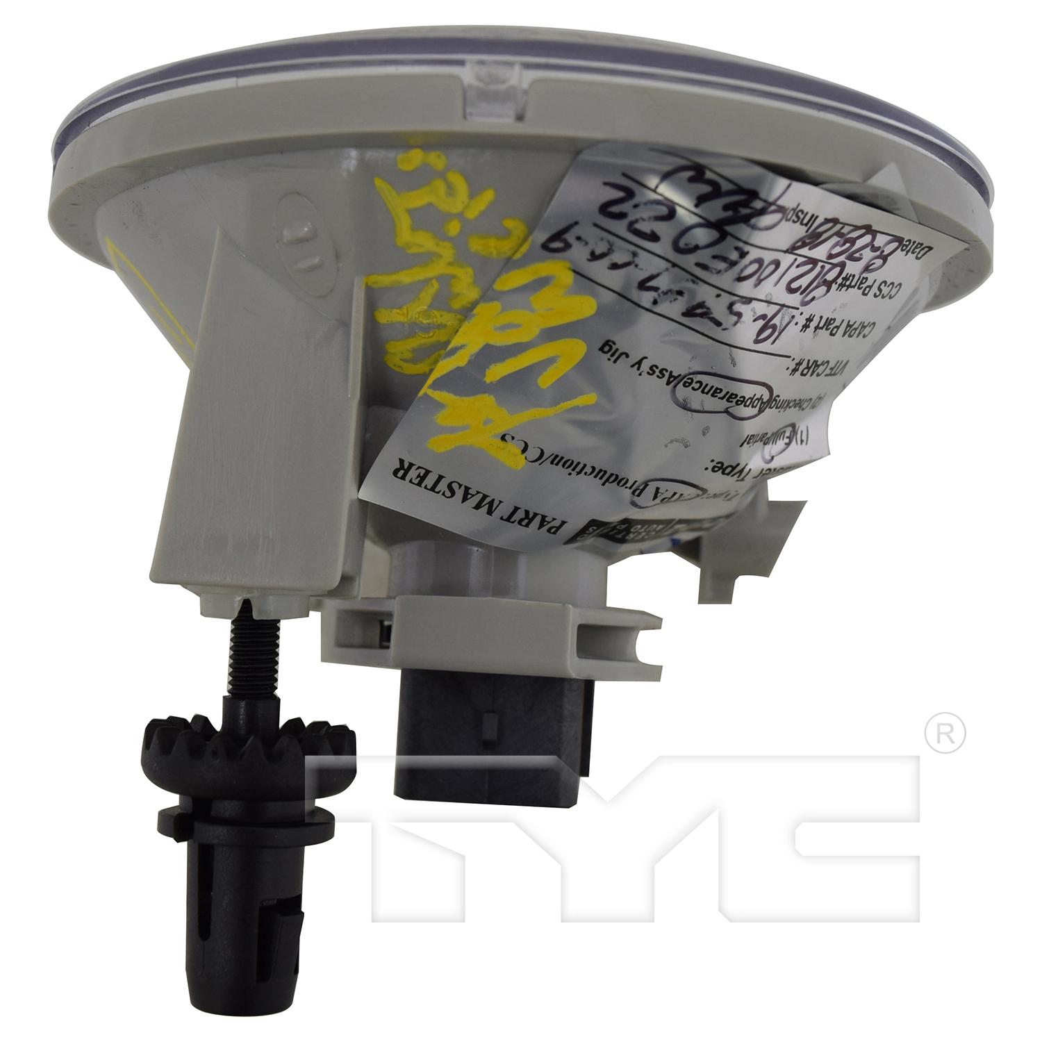 TYC 195987009 Fog Light Assembly product image 5 of 6