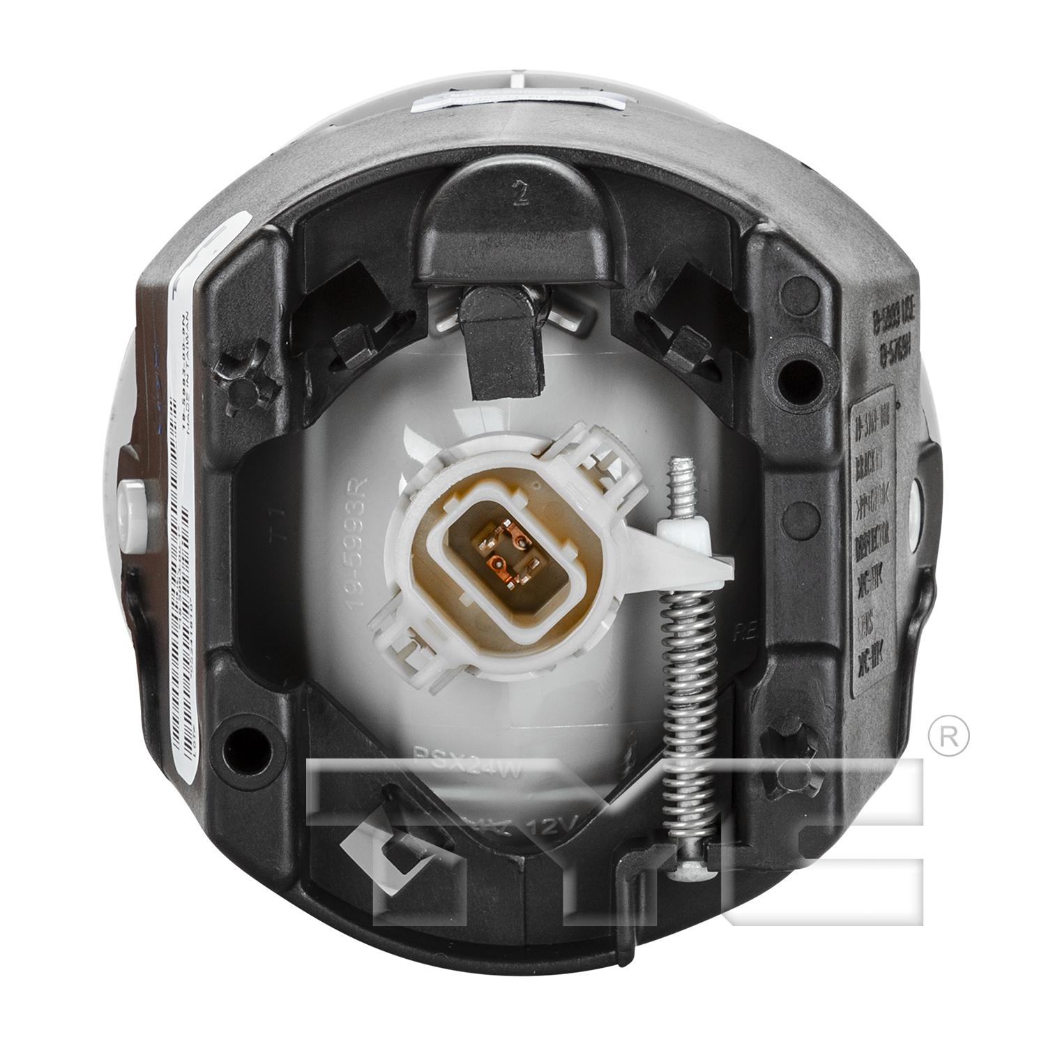 TYC 195993009 - Fog Light Assembly TYC 195993009 Fog Light Assembly product image 2 of 6