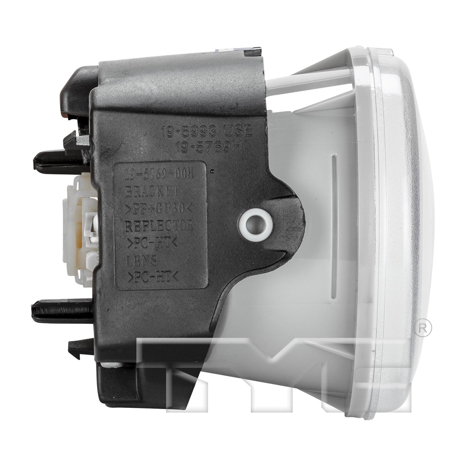 TYC 195993009 - Fog Light Assembly TYC 195993009 Fog Light Assembly product image 3 of 6
