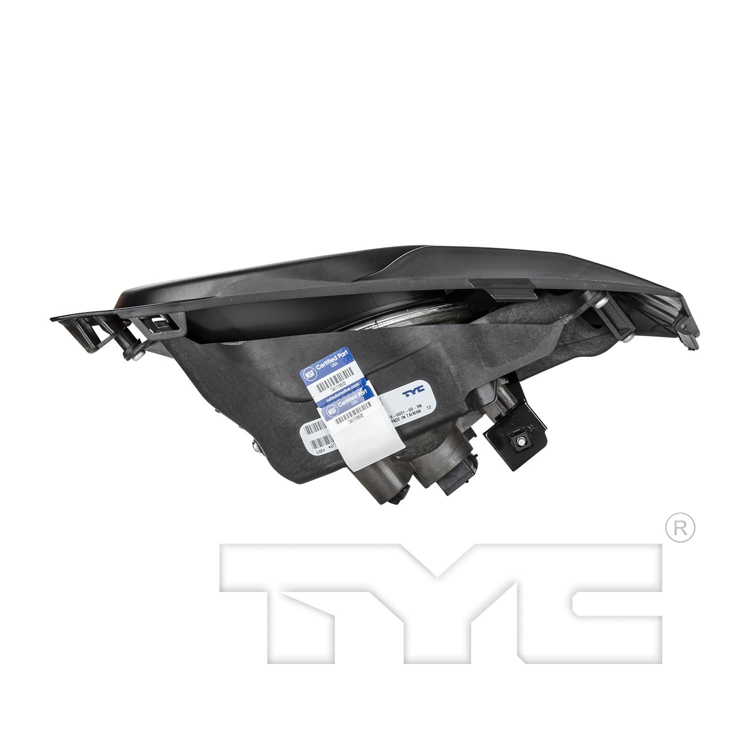 TYC 196001009 - Fog Light Assembly TYC 196001009 Fog Light Assembly product image 5 of 6
