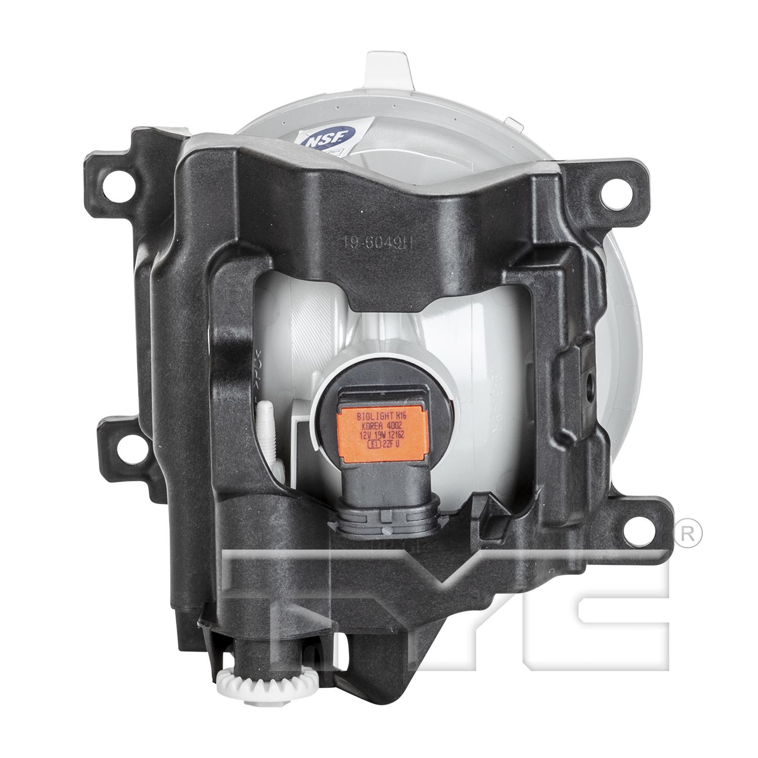 TYC 196049009 - Fog Light Assembly TYC 196049009 Fog Light Assembly product image 2 of 6