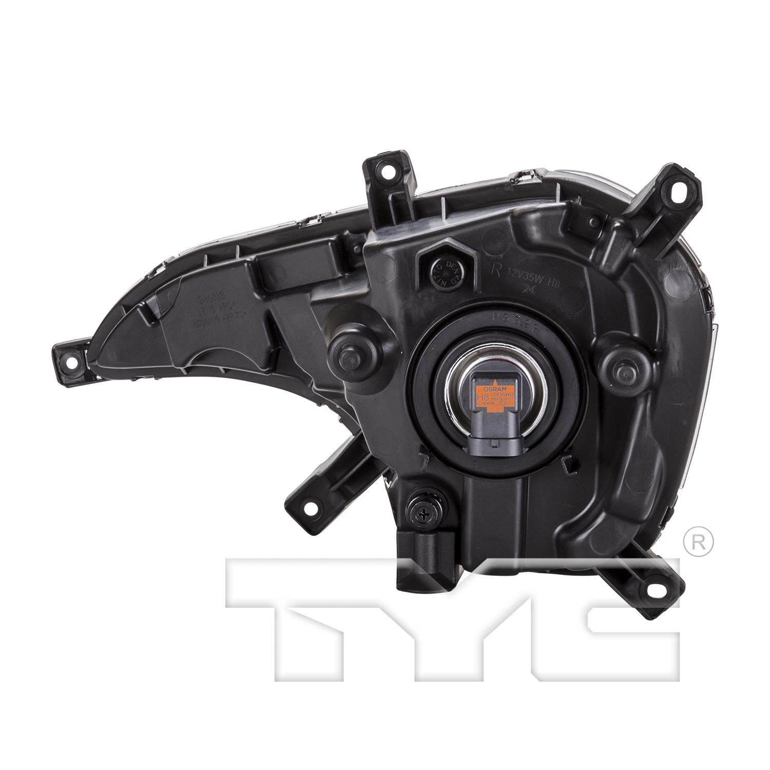 TYC 196053001 - Fog Light Assembly TYC 196053001 Fog Light Assembly product image 2 of 6
