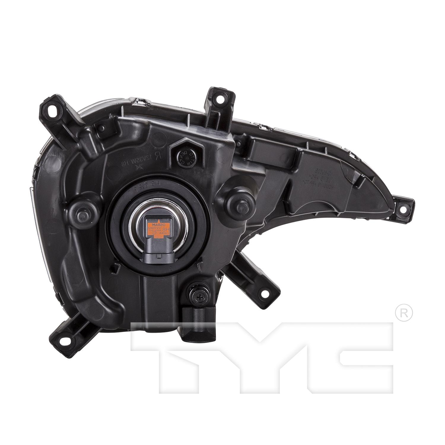 TYC 196054001 - Fog Light Assembly TYC 196054001 Fog Light Assembly product image 2 of 6