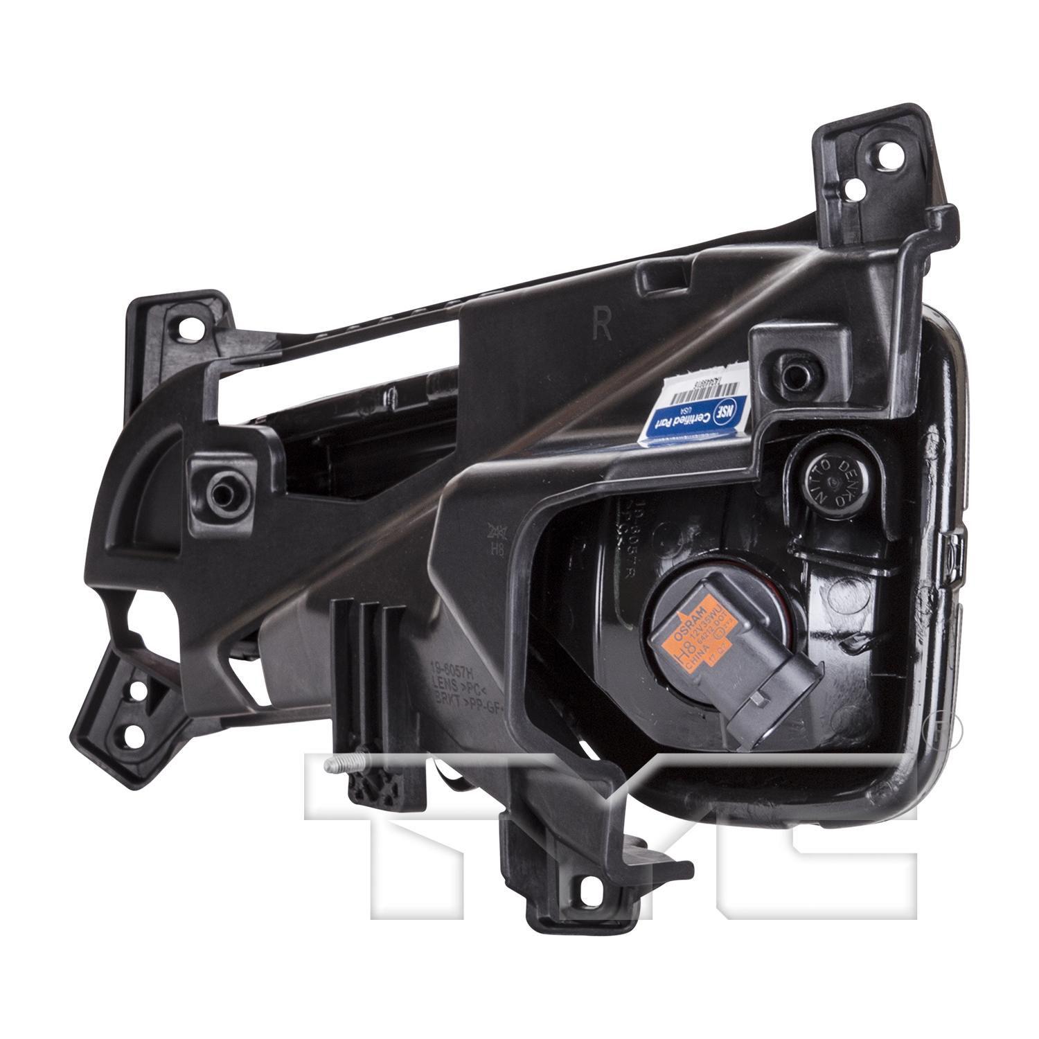 TYC 196057001 - Fog Light Assembly TYC 196057001 Fog Light Assembly product image 2 of 6