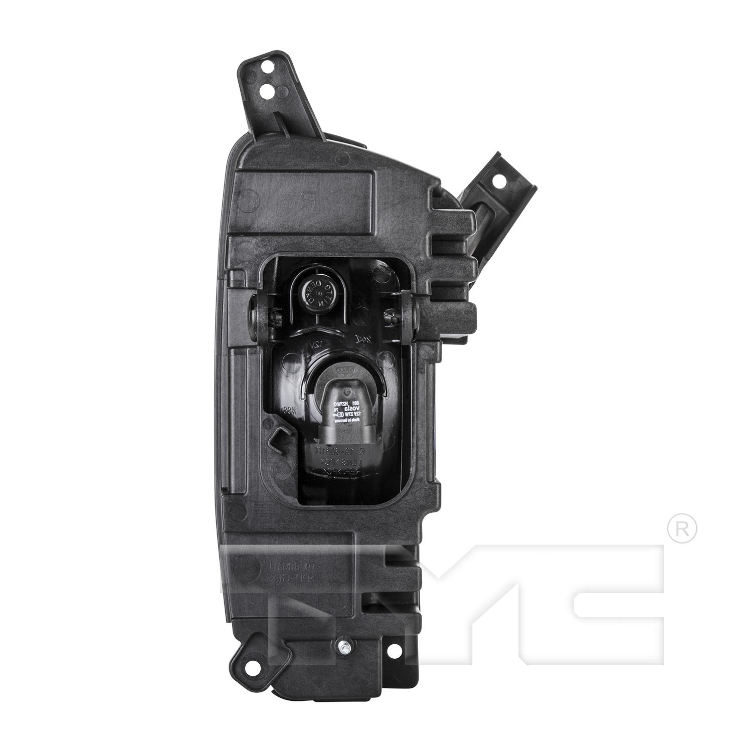 TYC 196062001 - Fog Light Assembly TYC 196062001 Fog Light Assembly product image 2 of 6