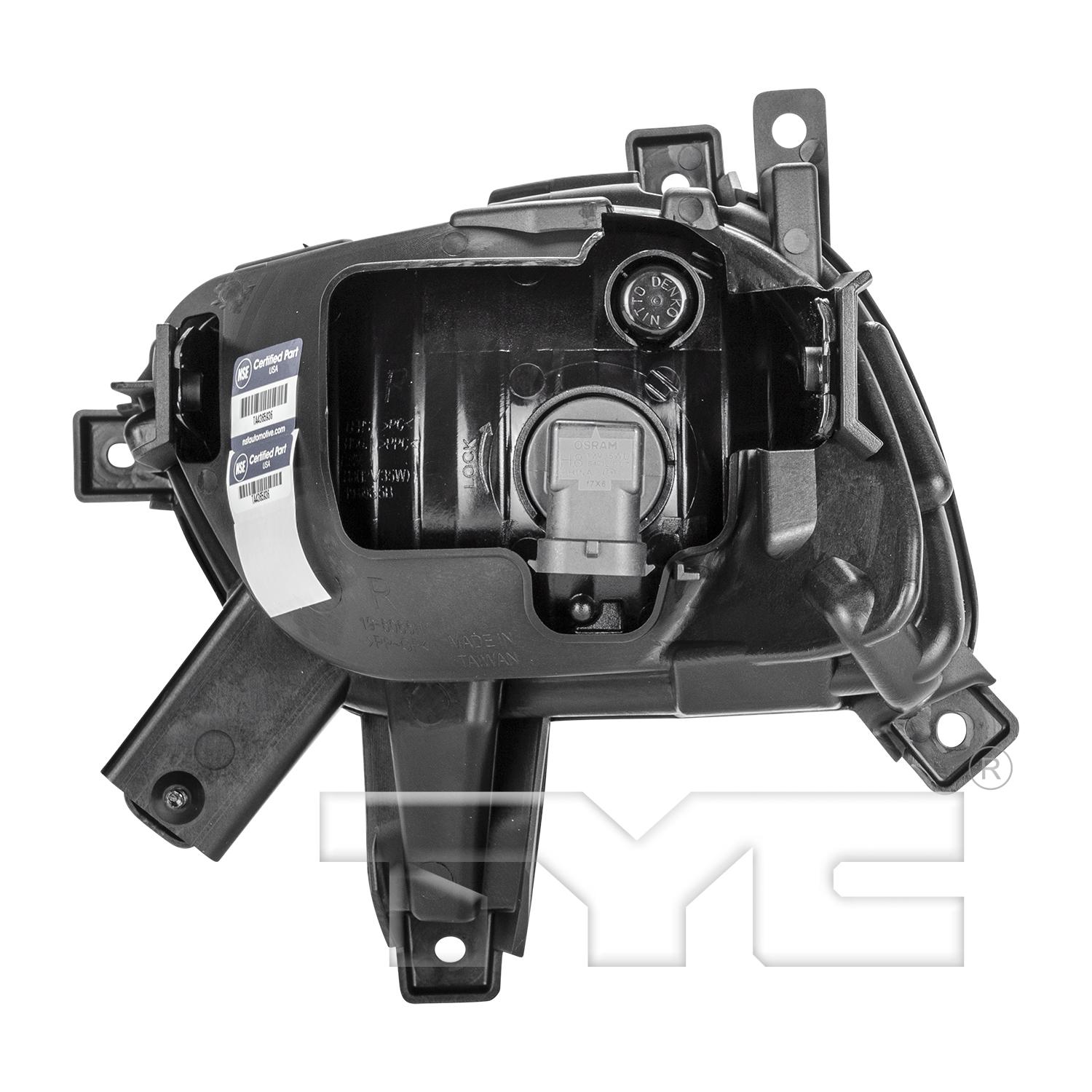 TYC 196065001 - Fog Light Assembly TYC 196065001 Fog Light Assembly product image 2 of 6