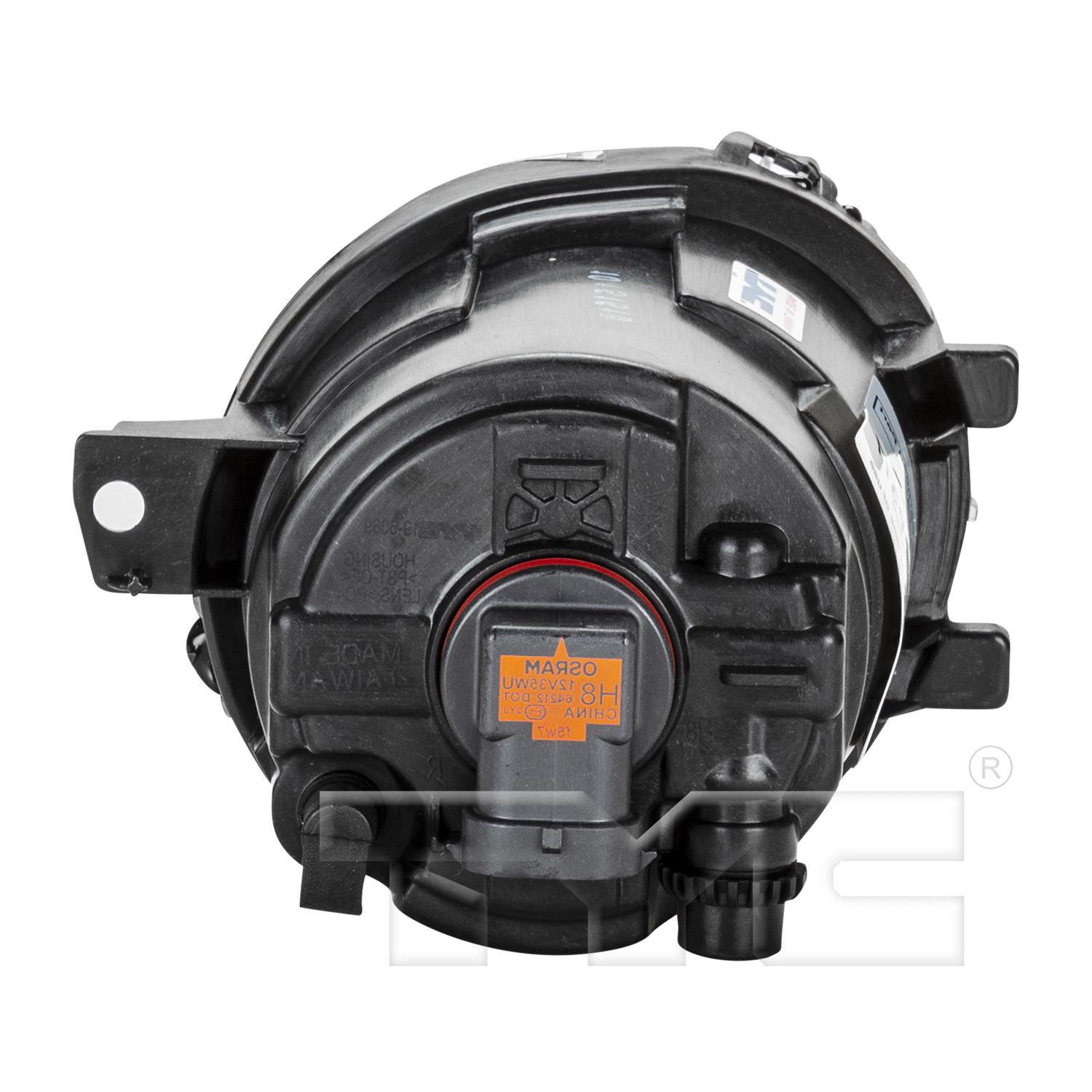TYC 196070001 - Fog Light Assembly TYC 196070001 Fog Light Assembly product image 2 of 6