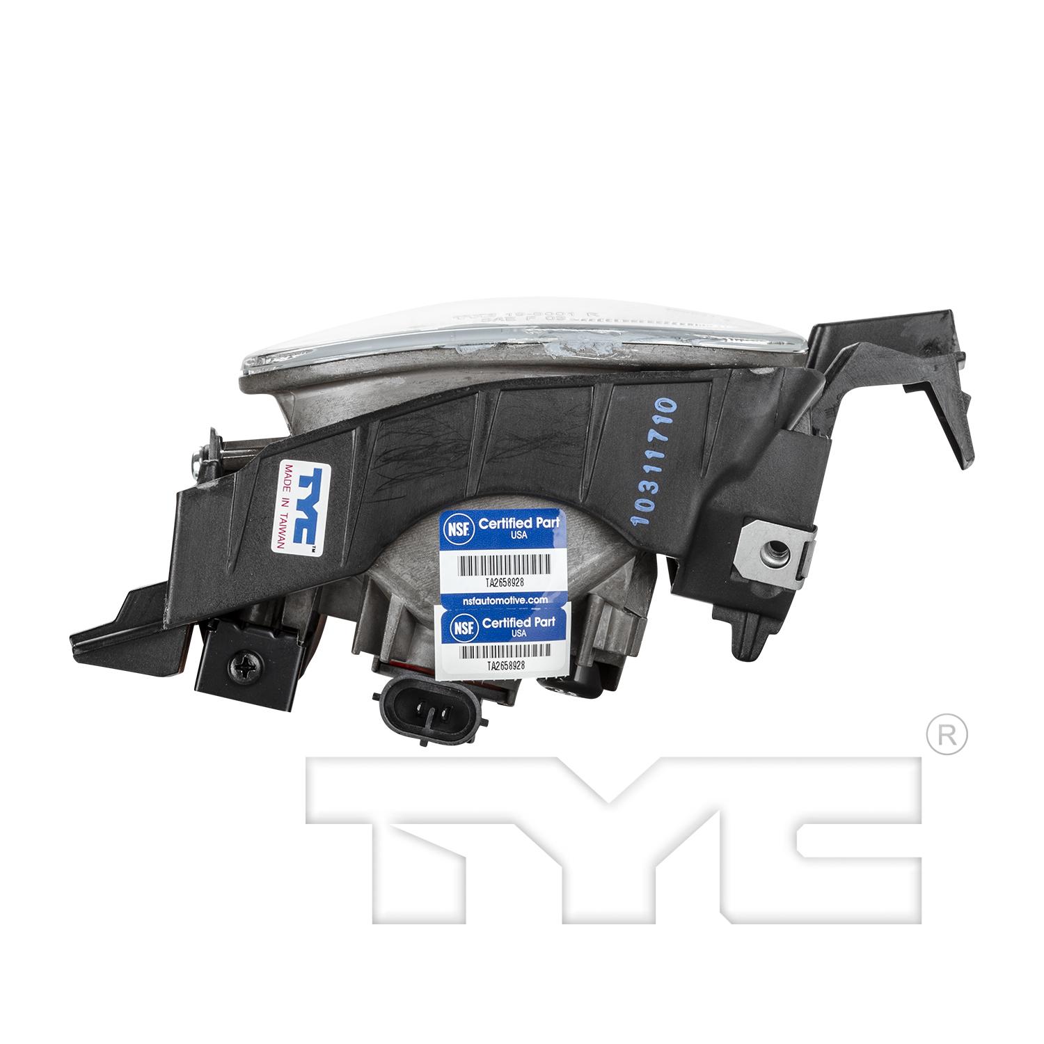 TYC 196075009 - Fog Light Assembly TYC 196075009 Fog Light Assembly product image 6 of 6