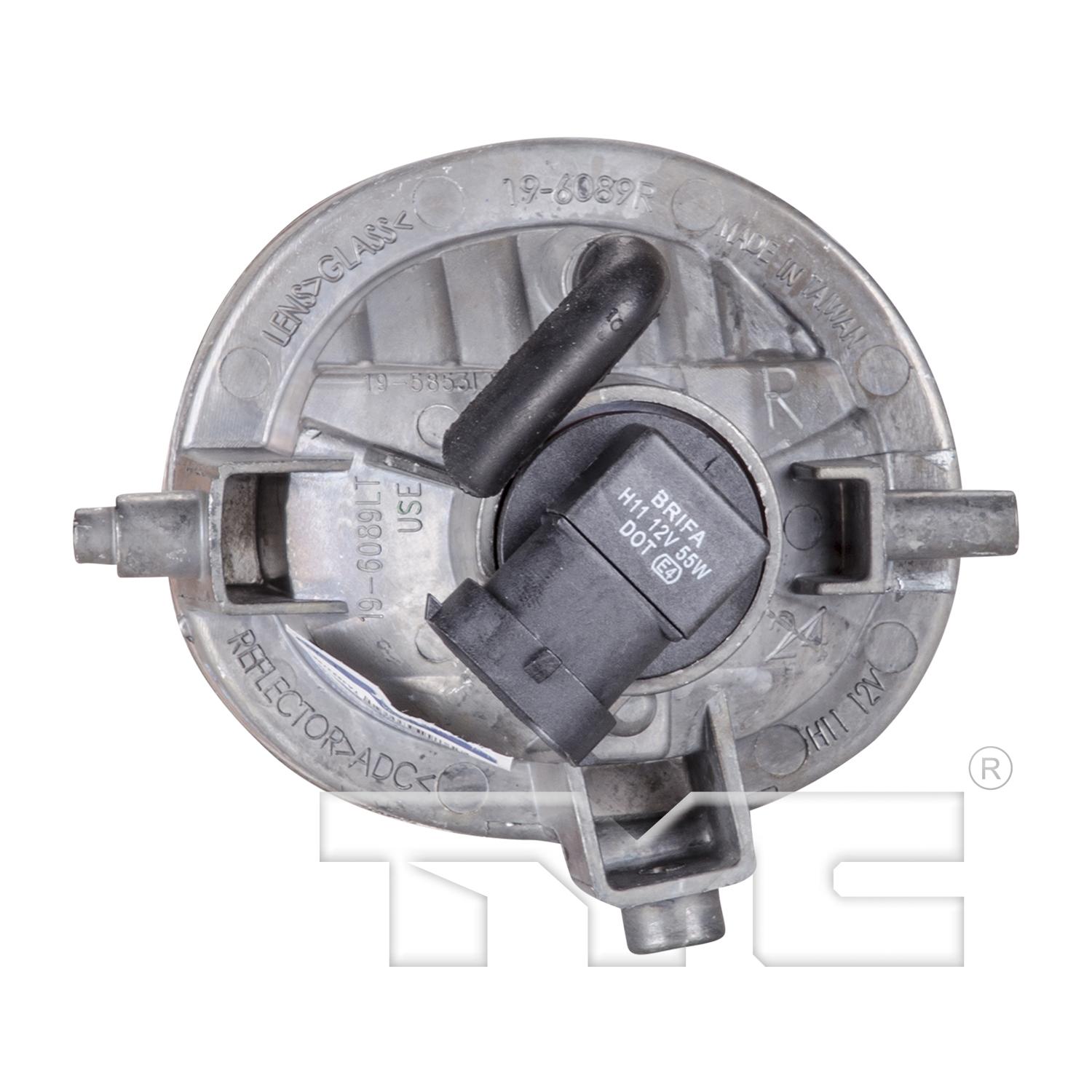 TYC 196089001 - Fog Light Assembly TYC 196089001 Fog Light Assembly product image 2 of 6