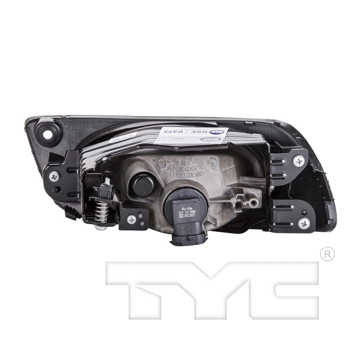 TYC 196091001 - Fog Light Assembly TYC 196091001 Fog Light Assembly product image 2 of 6