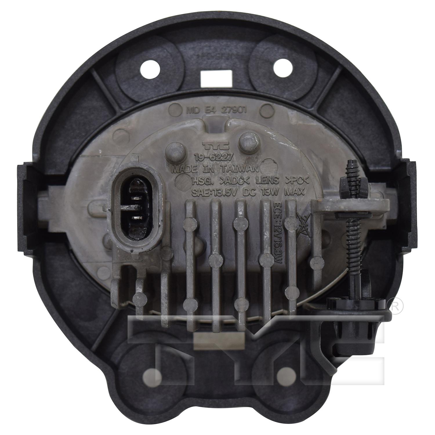 TYC 196227009 - Fog Light Assembly TYC 196227009 Fog Light Assembly product image 2 of 6