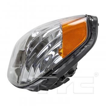2008 Hyundai Accent Headlight Assembly Left TYC 201129200 image 3 of 4