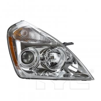 2007 Kia Sedona Headlight Assembly Right TYC 201183700 image 1 of 4