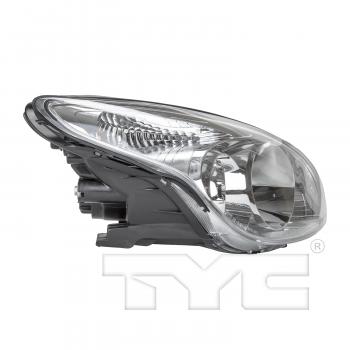 2009 Hyundai Elantra Headlight Assembly Right TYC 201212300 image 3 of 4