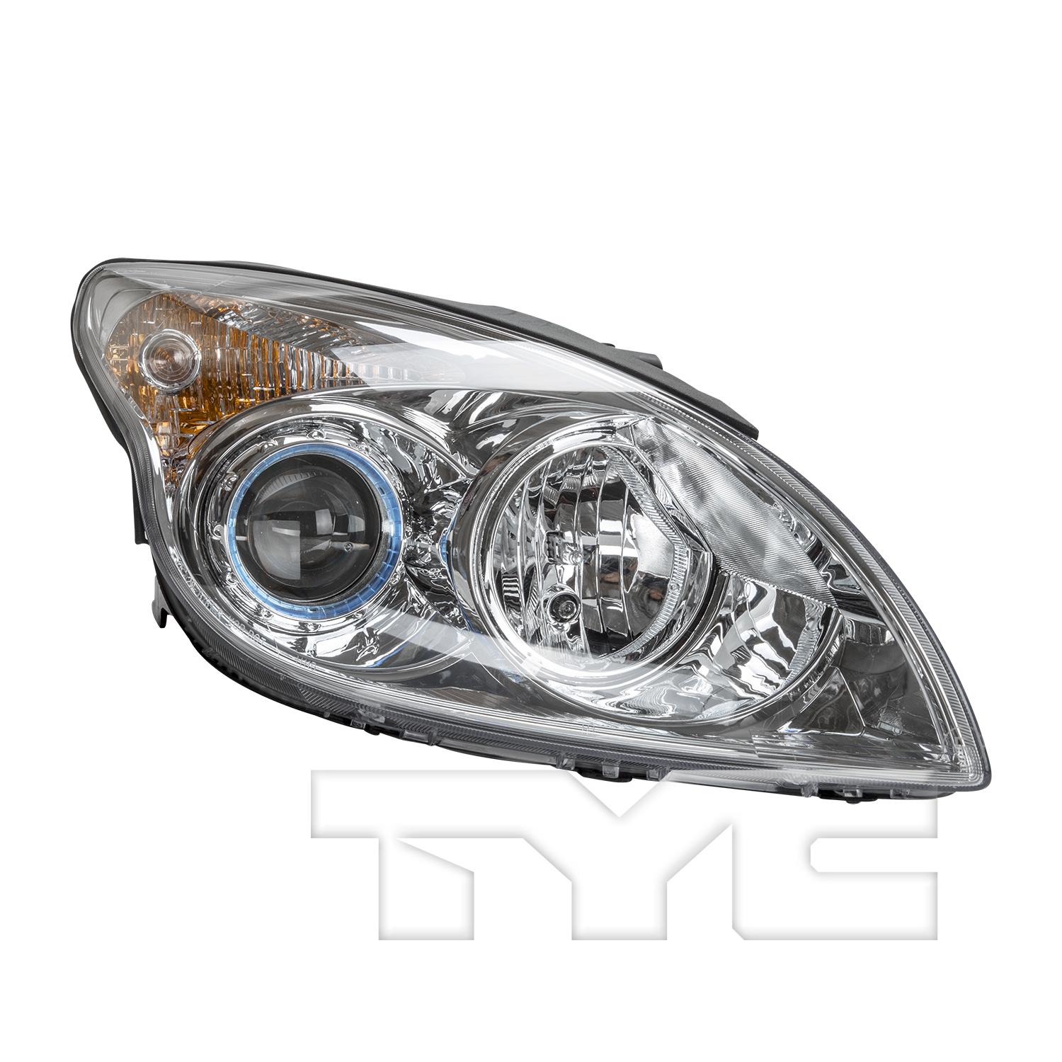 TYC 2012123001 Headlight Assembly product image 1 of 6