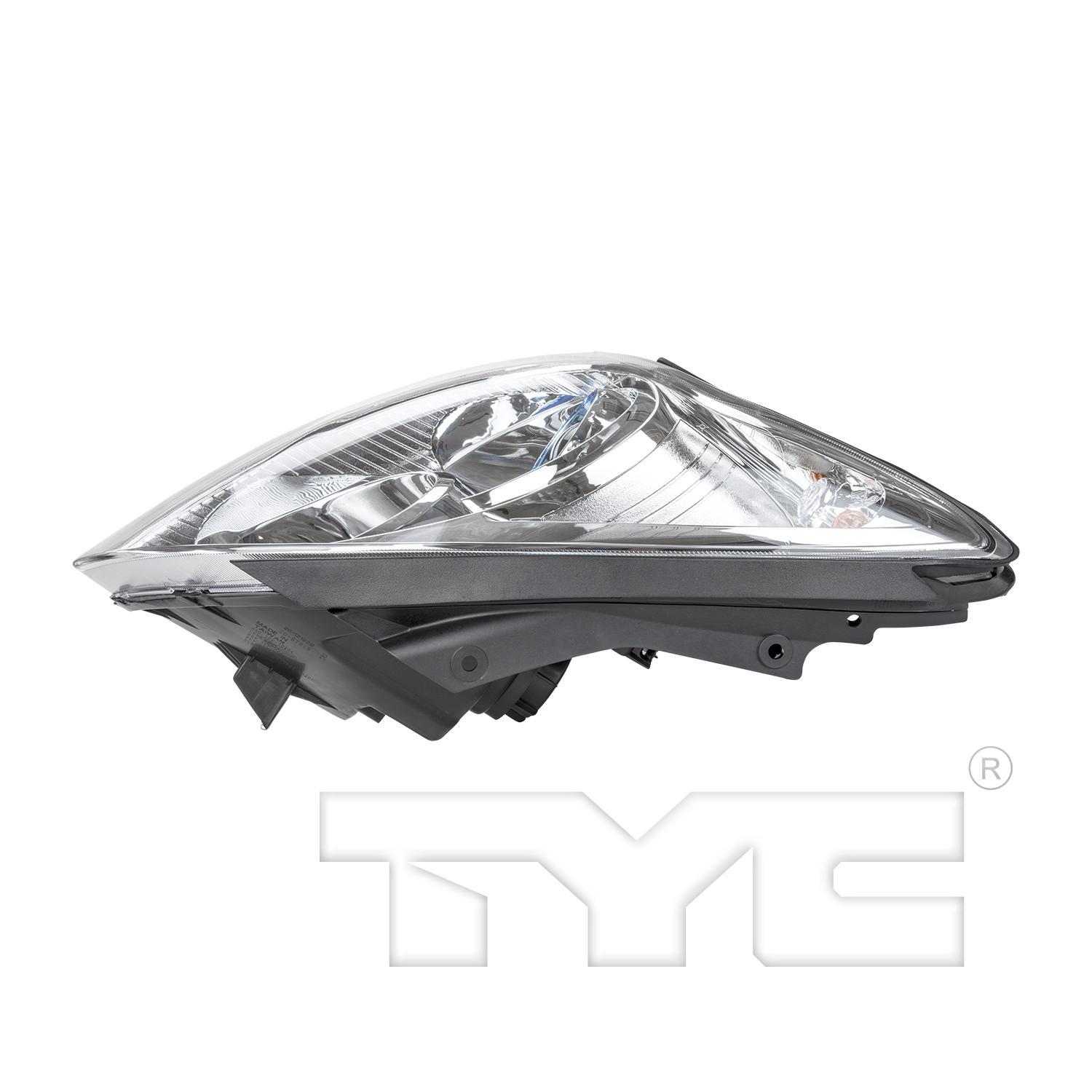 TYC 2012123001 Headlight Assembly product image 5 of 6