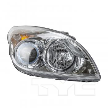 2011 Hyundai Elantra Headlight Assembly Right TYC 201212390 image 1 of 4