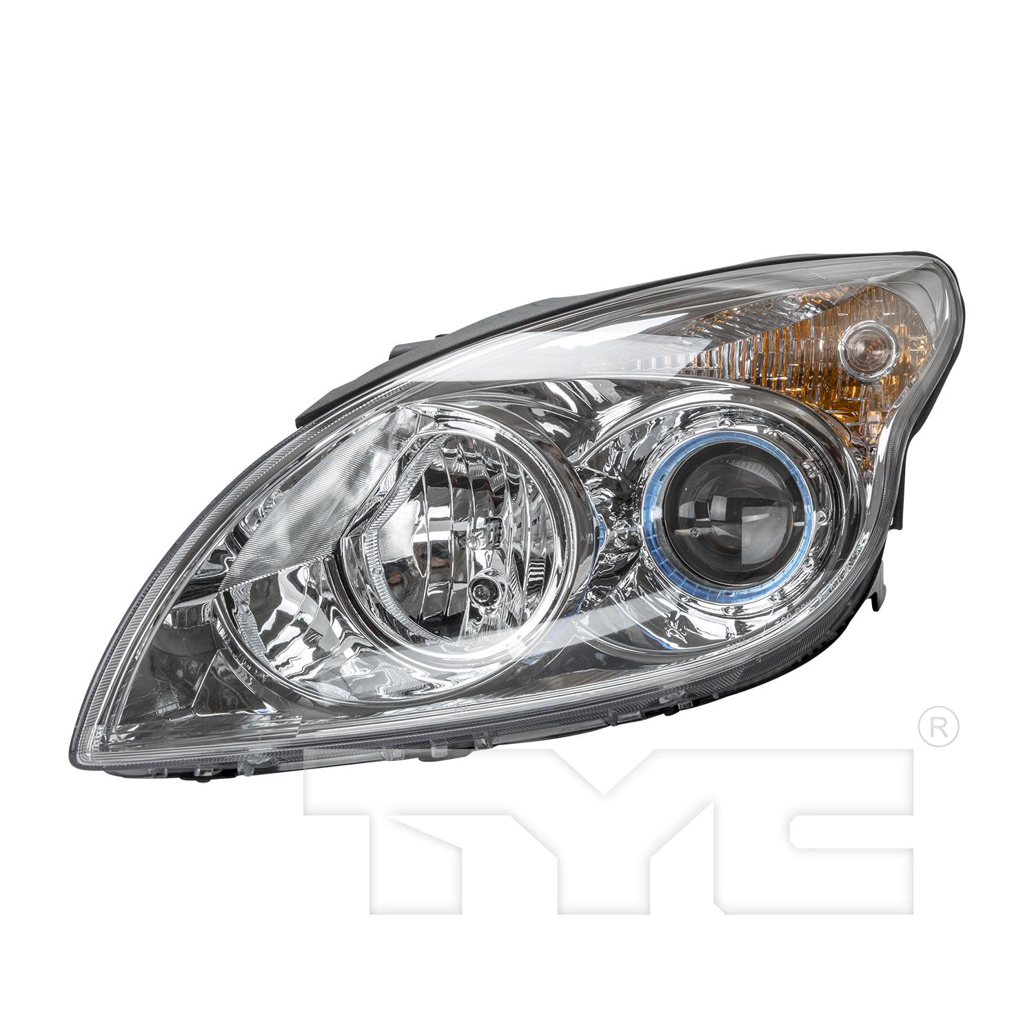 TYC 2012124001 Headlight Assembly product image 1 of 6