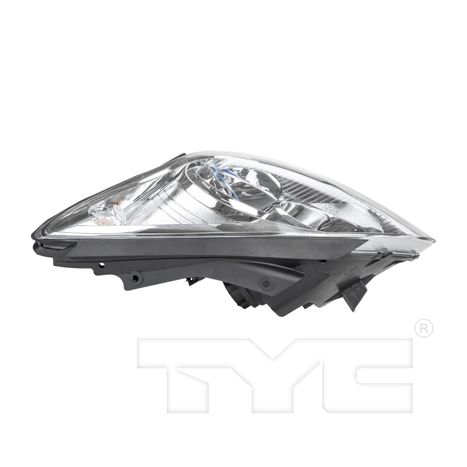 TYC 2012124001 Headlight Assembly product image 5 of 6