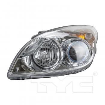 2011 Hyundai Elantra Headlight Assembly Left TYC 201212490 image 1 of 4