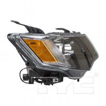 2007 Mitsubishi Outlander Headlight Assembly Right TYC 201214300 image 3 of 4
