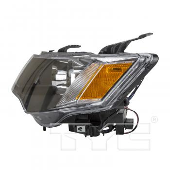 2007 Mitsubishi Outlander Headlight Assembly Left TYC 201214400 image 3 of 4