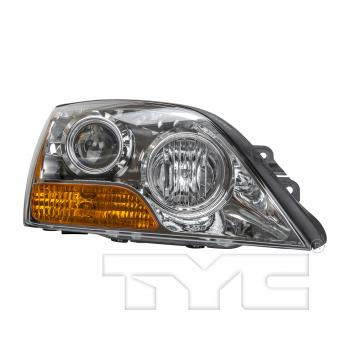 2009 Kia Sorento Headlight Assembly Right TYC 201221100 image 1 of 4