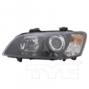 2009 Pontiac G8 Headlight Assembly Left TYC 2012214009 image 1 of 4