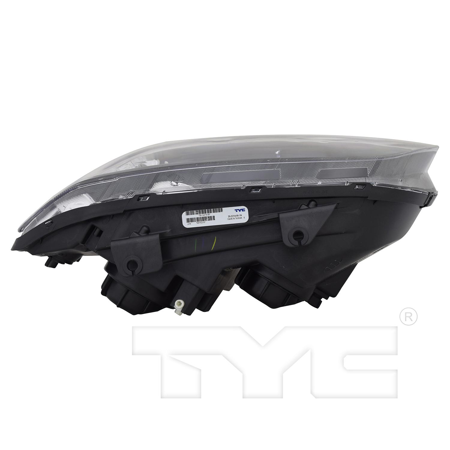 TYC 2012214009 Headlight Assembly product image 5 of 6