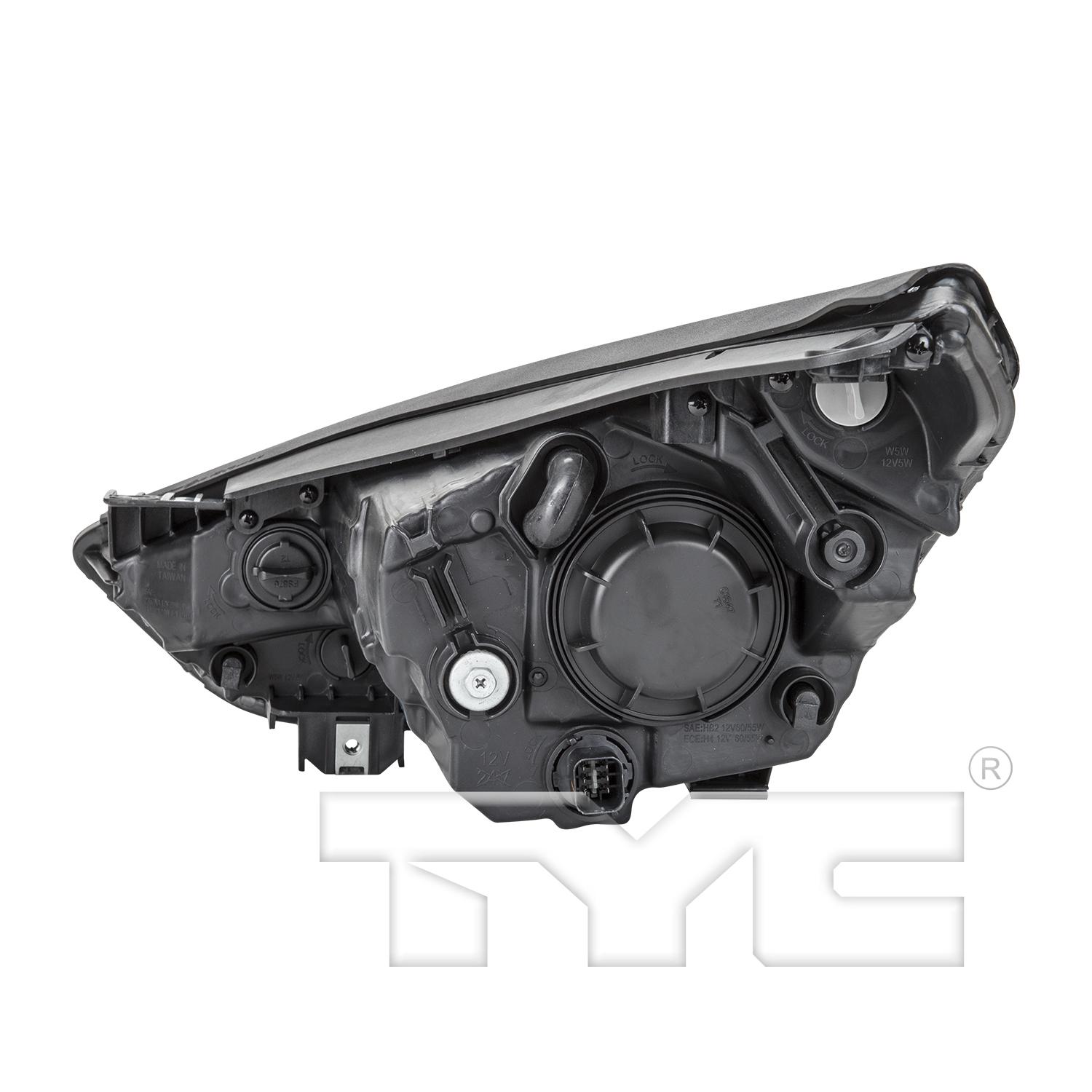 TYC 201236100 - Headlight Assembly TYC 201236100 Headlight Assembly product image 2 of 6