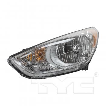 2012 Hyundai Tucson Headlight Assembly Left TYC 2012362009 image 1 of 4