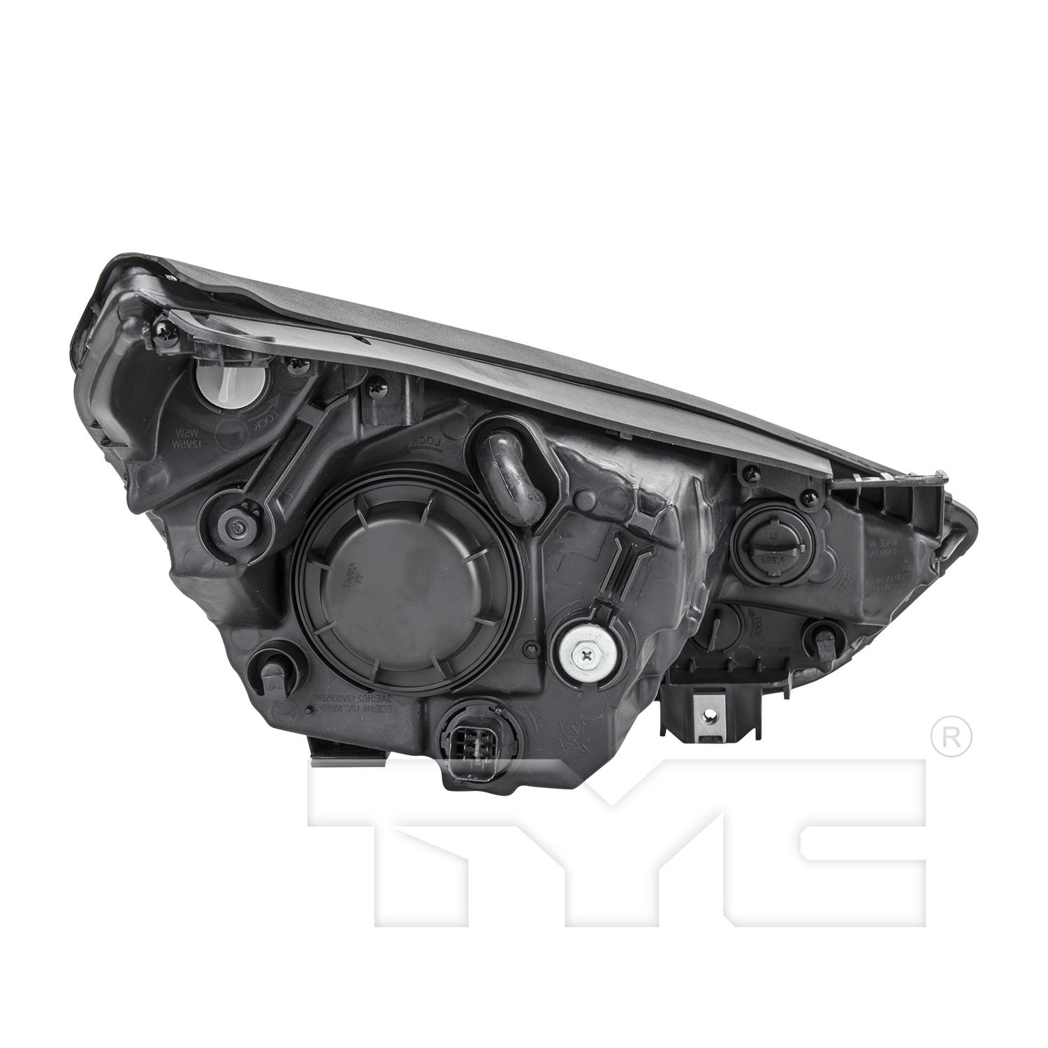TYC 2012362009 - Headlight Assembly TYC 2012362009 Headlight Assembly product image 2 of 6