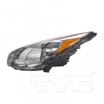 2012 Hyundai Tucson Headlight Assembly Left TYC 2012362009 image 3 of 4