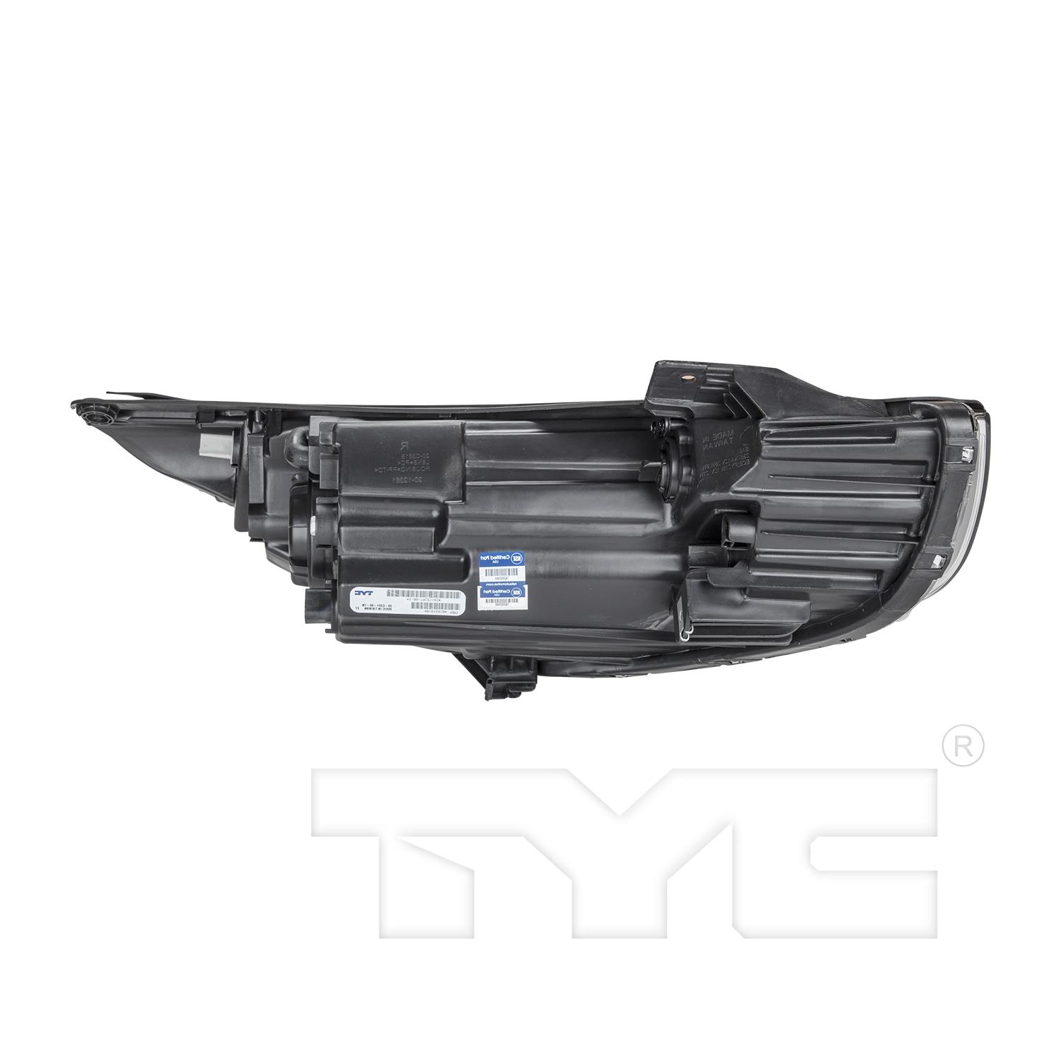 TYC 2012362009 - Headlight Assembly TYC 2012362009 Headlight Assembly product image 4 of 6