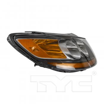 2012 Hyundai Santa Fe Headlight Assembly Right TYC 2012363009 image 3 of 4