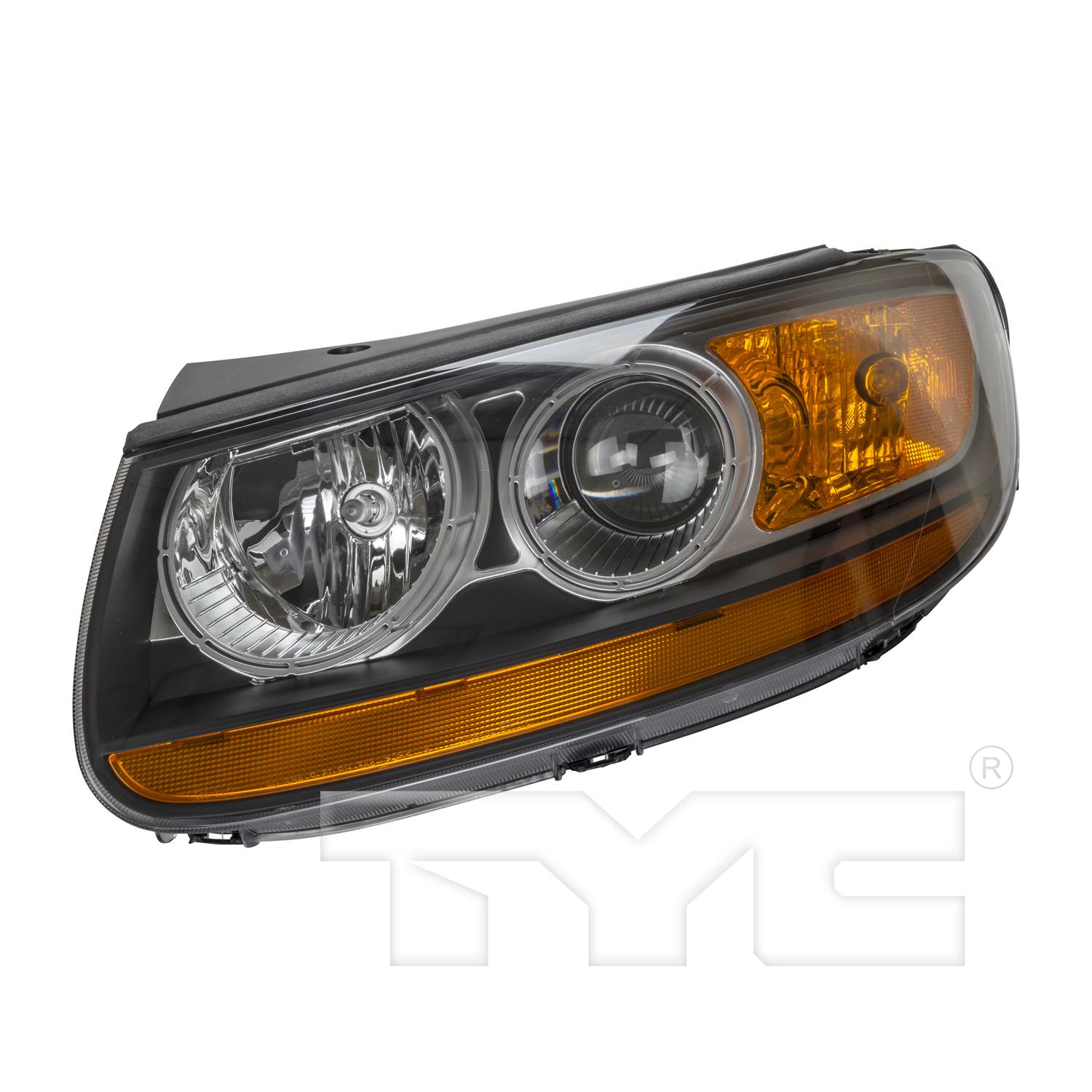 TYC 201236400 Headlight Assembly product image 1 of 6
